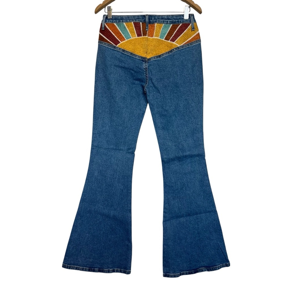 Driftwood Farrah X Sundaze NWT Size 27 Flare Boho Jeans